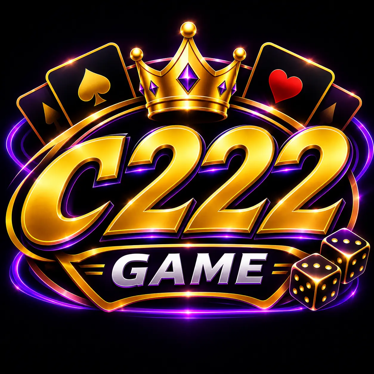 c222 game logo the image show sthe game idendity.